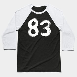 Number 83 Baseball T-Shirt